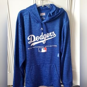 Majestic L.A. Dodgers Blue Hoodie
